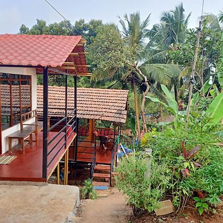 Shiv Sai Huts Hotel คานาโคนา ภายนอก รูปภาพ