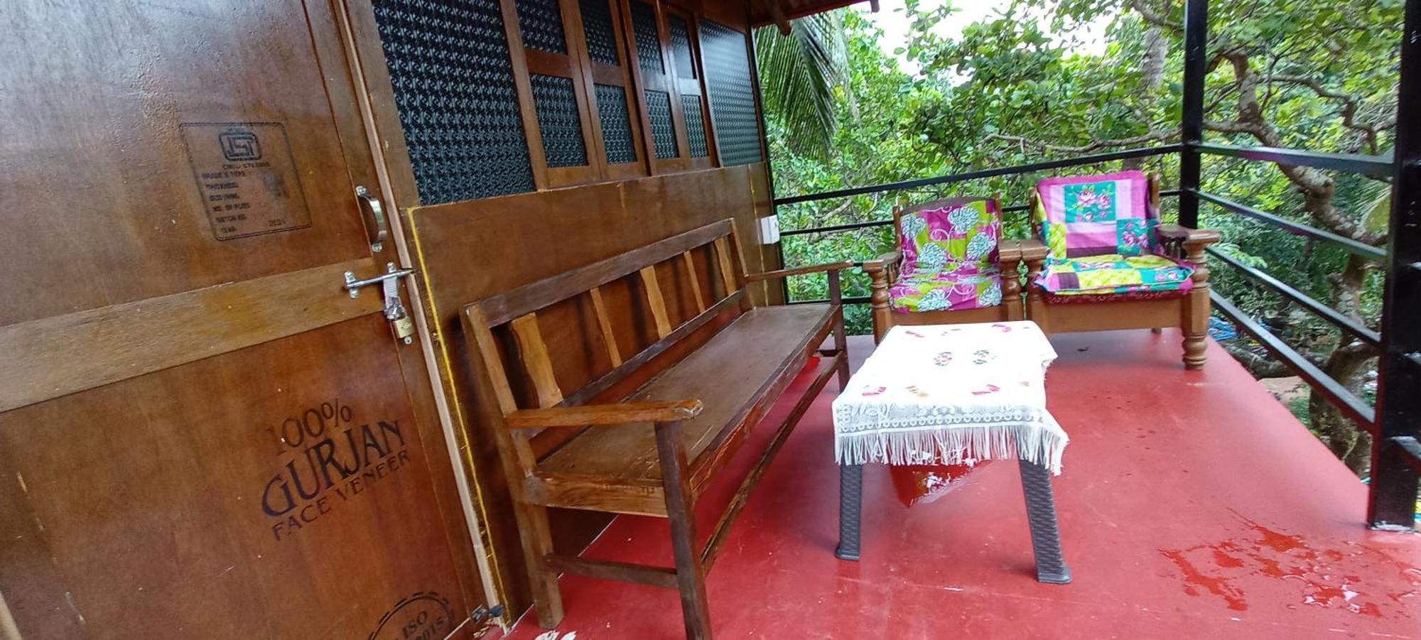 Shiv Sai Huts Hotel คานาโคนา ห้อง รูปภาพ